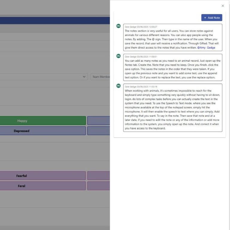 Text with table layout and highlighted sections for online collaboration notes.